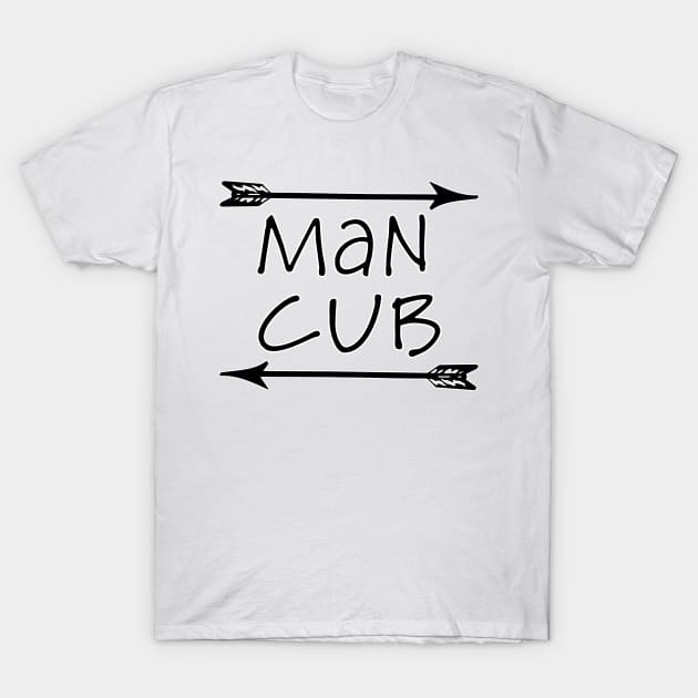 Man Cub T-Shirt by goldenteez